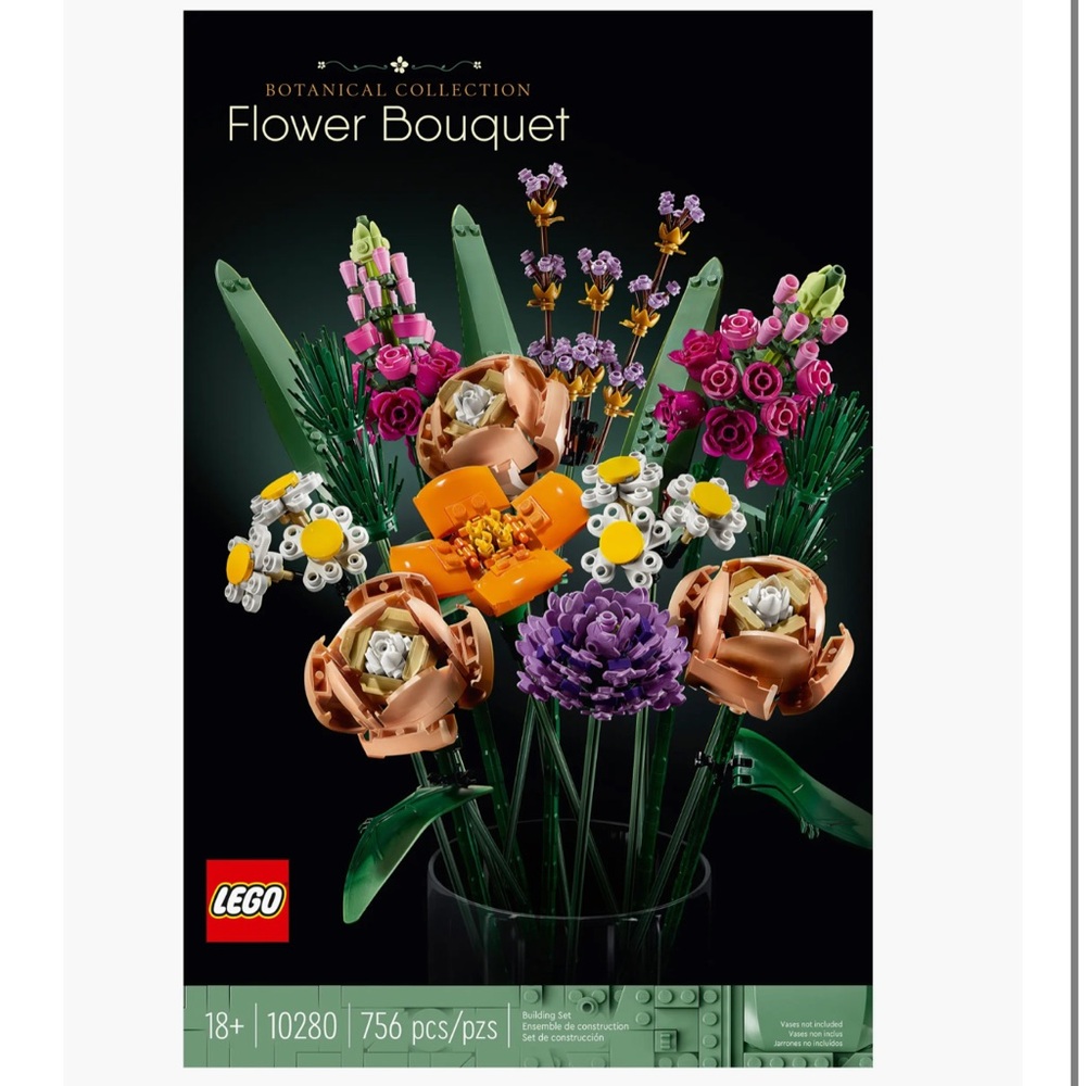 LEGO Botanicals Flower Bouquet Building Set 10280